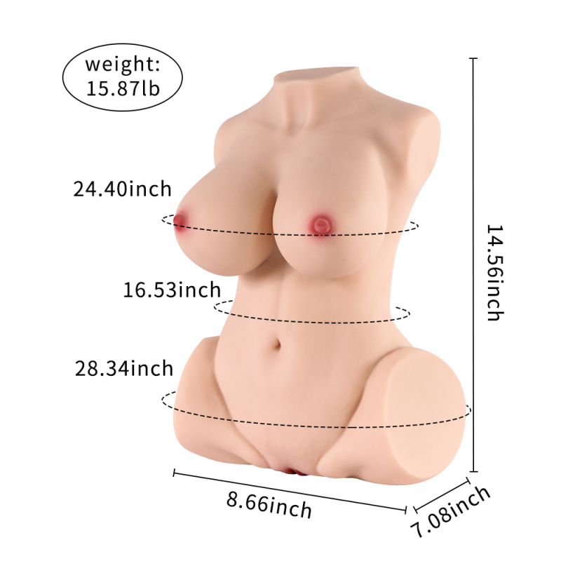 Big Boobs Mini Sex Doll for Male Maturbation(15.87LB)