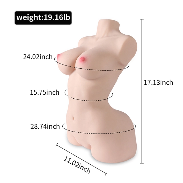 Busty Realistic Torso Sex Doll（19.16LB）