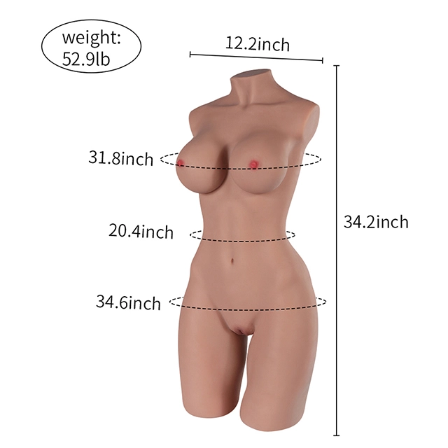 Busty Realistic Torso Sex Doll（52.9LB）