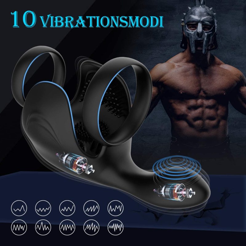 Penis ring vibrators