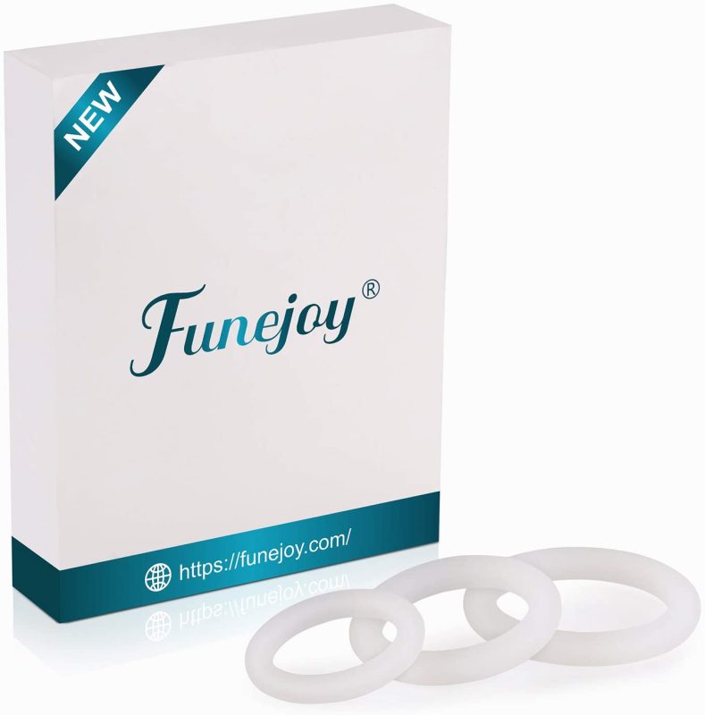 3 Size Cock Rings Silicone Penis Rings for Man