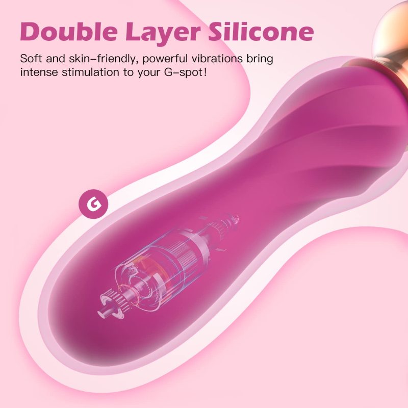 Ciffouy Electric Vibrating Massager Mini Vibrator Sex Toy for Couples