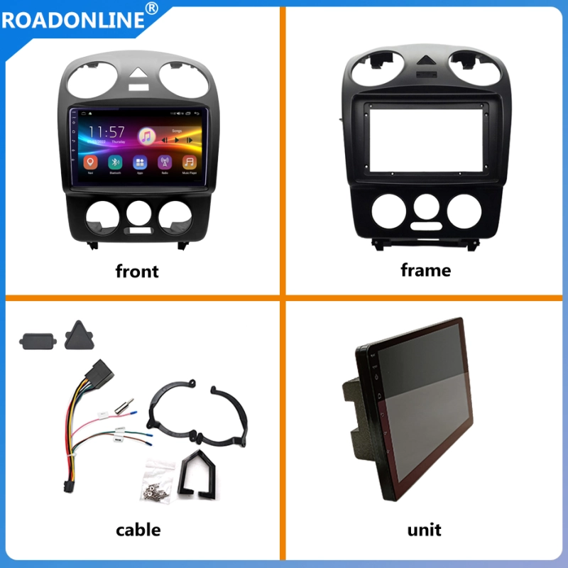 For Volkswagen Vw Beetle 2000-2012 10.25 inch car radio Android 10 1280*720 6GB RAM+128GB ROM Car Multimedia Player Android navigation, smart screen voice control