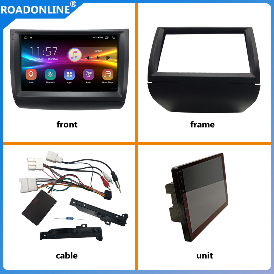 For Toyota Prius 20 2003-2009 9 inch car radio Android 10 1280*720 6GB RAM+128GB ROM Car Multimedia Player Android navigation, smart screen voice control