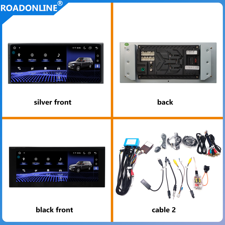 For Land Range Rover V8 L322 2002~2012 10.25 inch car radio Android 10 1920*720 6GB RAM+128GB ROM Car Multimedia Player Android navigation