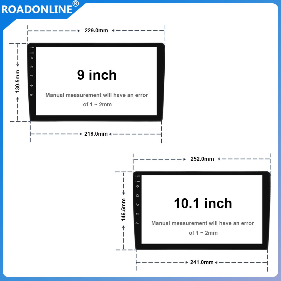 UIS 7862 9" / 10.1" Universal Car GPS Multimedia Player Stereo For Android 10 With Wifi Bluetooth Navi Radio Player 6G+128G Wifi 4G