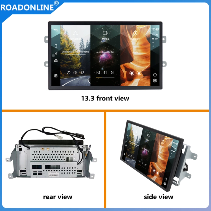 13.3" Android 11.0 For Land Rover Range Rover Vogue L405 Sport L494 2013-2017 Car GPS Navigation Auto Head Unit Multimedia Radio