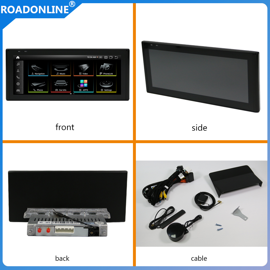 For Audi A1 2012-2018  Android 11.0 Octa Core 8+256G 15 inch Car Multimedia Player Stereo Receiver Radio Car radio