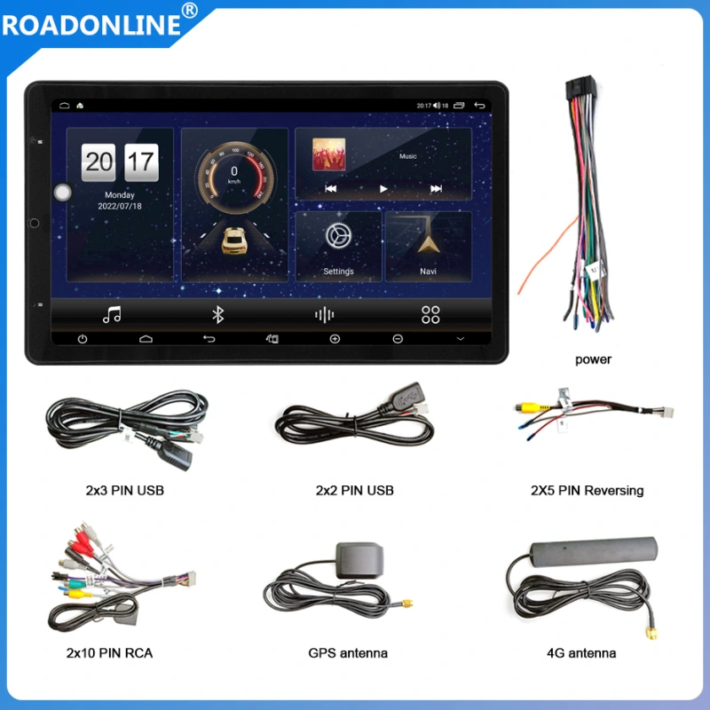 UIS 7862 11.6"13.3" Universal screen can rotate automatically Car GPS Multimedia Player Stereo Android 10 With Wifi Bluetooth Navi Radio Player 8G+128G Wifi 4G