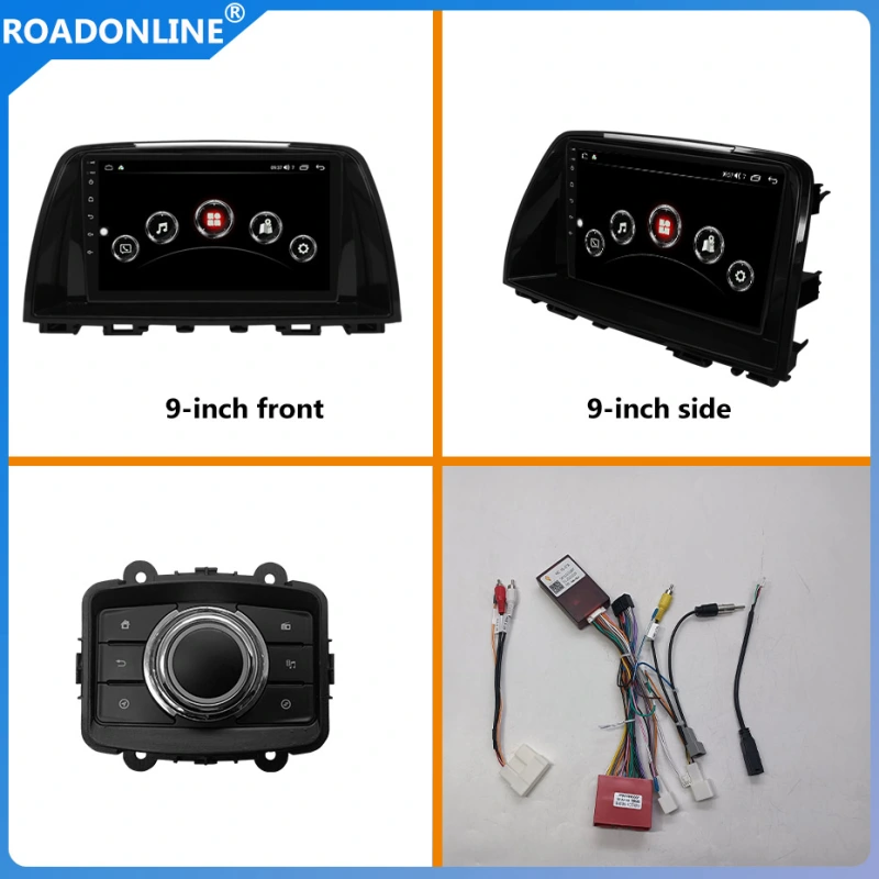 For mazda 6 2014-2016 12.3inch car radio Android 10 1920*720 6GB RAM+128GB ROM Car Multimedia Player Android navigation