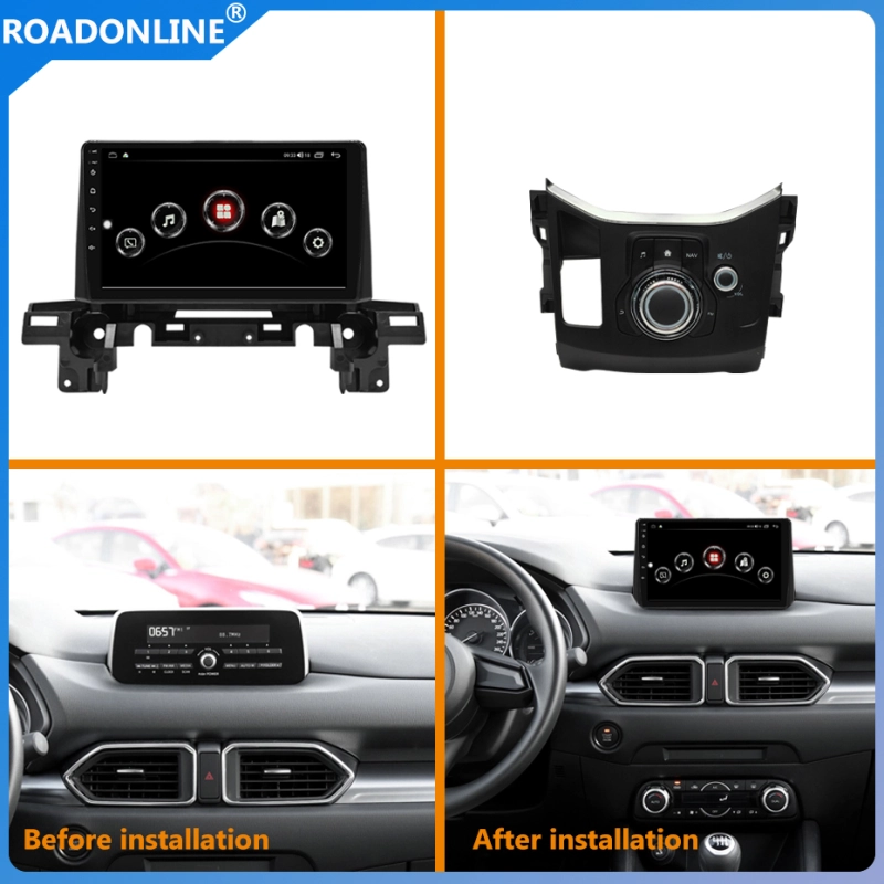 For Mazda CX-5 2017-2020 9 inch car radio Android 10 1280*720 RAM 8GB ROM 128GB Car Multimedia Player Android navigation