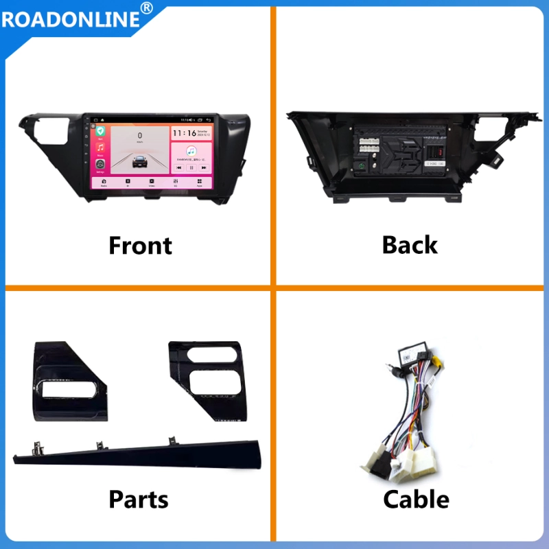 For Toyota Camry 2018-2019 RHD 1280*720 Resolution UIS 7862 Octa-core 8+256gb Car Navigation CarPlay Car Radio Multimedia Video