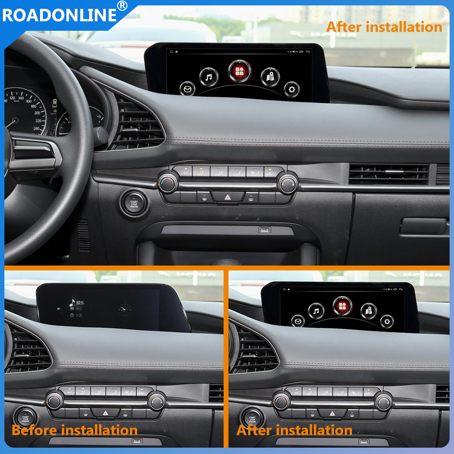 For Mazda 3 CX-30 2020 Android 10.0 Octa Core 8+256G 10.25 inch Car Multimedia Player Stereo Receiver Radio Car radio