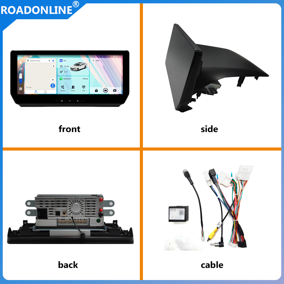 For TOYOTA RAV4 2020-2023 12.3 inch car radio Android 10 1920*720 8GB RAM+256GB ROM Car Multimedia Player Android navigation