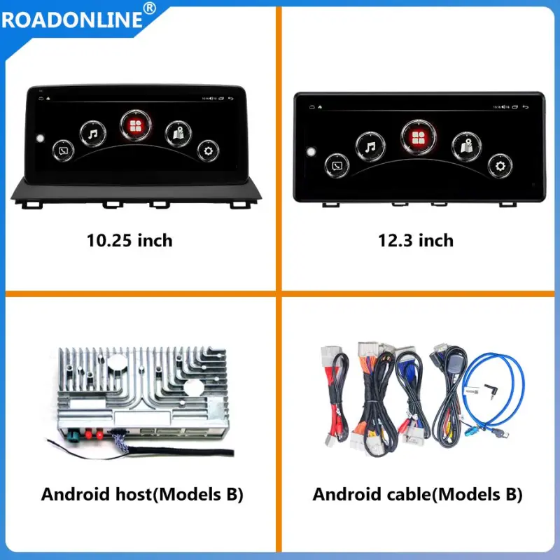 Mazda 3 Car radio Multimedia Player 10.25''screen 12.3''screen 2014-2019  Android 10.0 1920*720 Octa Core 6+128G Andriod+OEM system