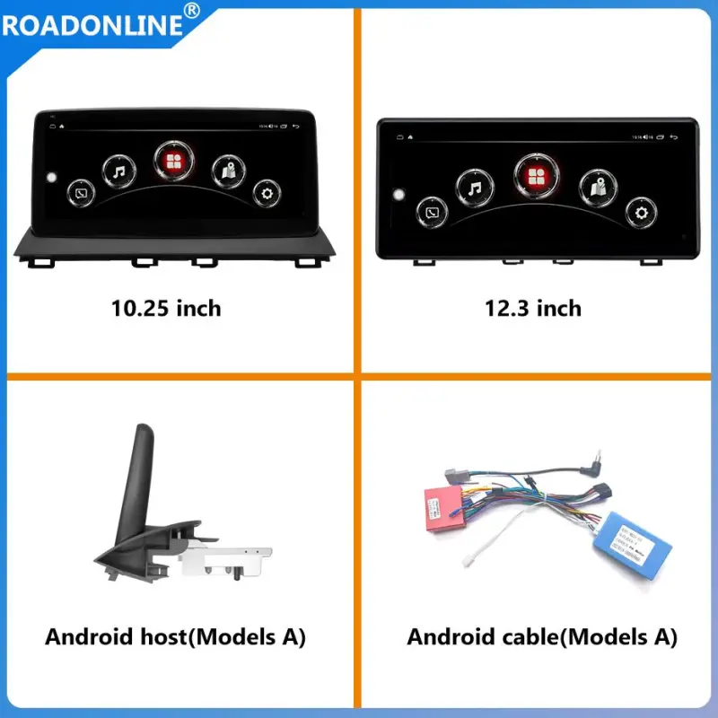 Mazda 3 Car radio Multimedia Player 10.25''screen 12.3''screen 2014-2019  Android 10.0 1920*720 Octa Core 6+128G Andriod+OEM system