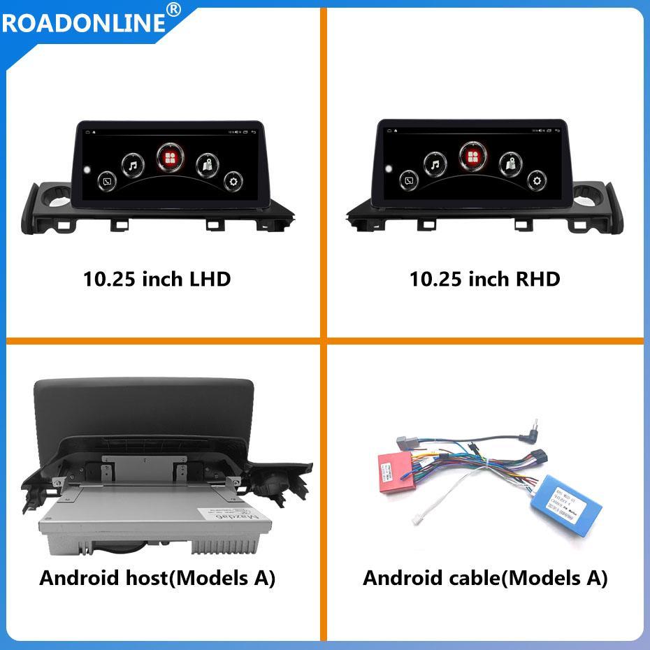Mazda 6 Car radio Multimedia Player 10.25''screen  2017-2019  Android 10.0 1920*720 Octa Core 6+128G Andriod+OEM system