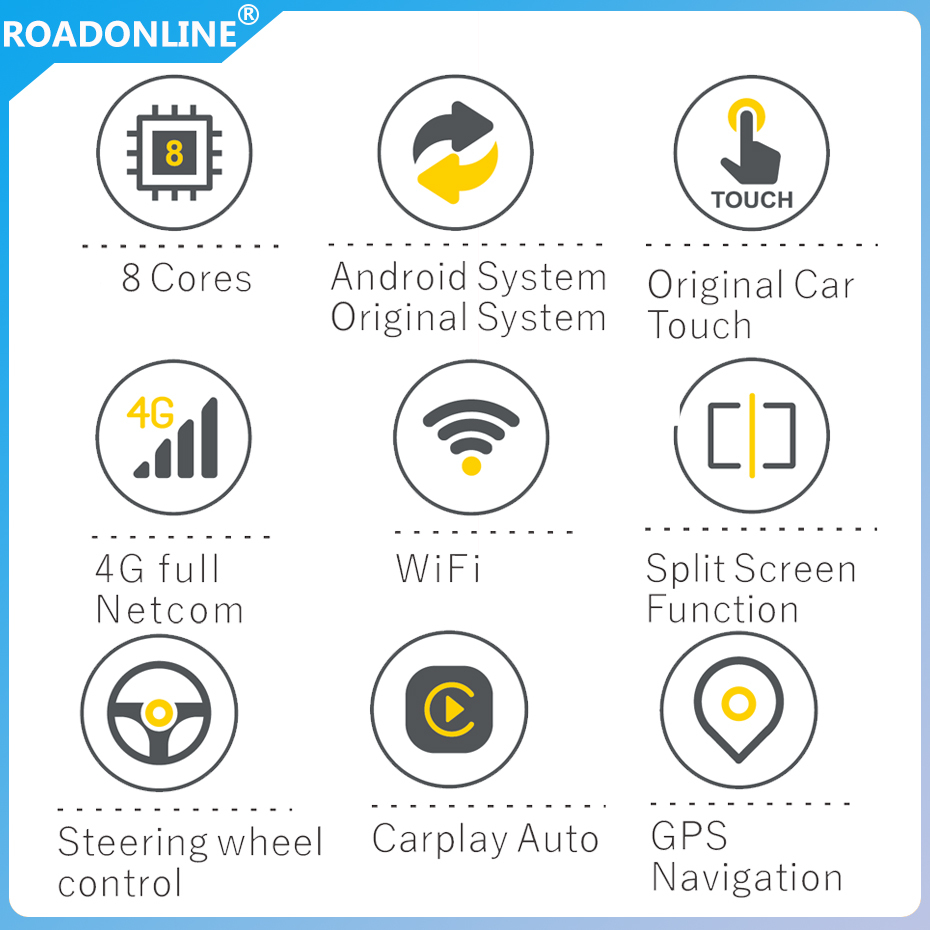 For VOLVO S60 2019 / VOLVO S90 2019 / VOLVO V60 2019 / VOLVO V90 2018 / VOLVO XC60 2017 / VOLVO XC90 2019 / VOPVO XC40 2019 /----present Android Box original car screen update Android system Qualcomm Snapdragon 665