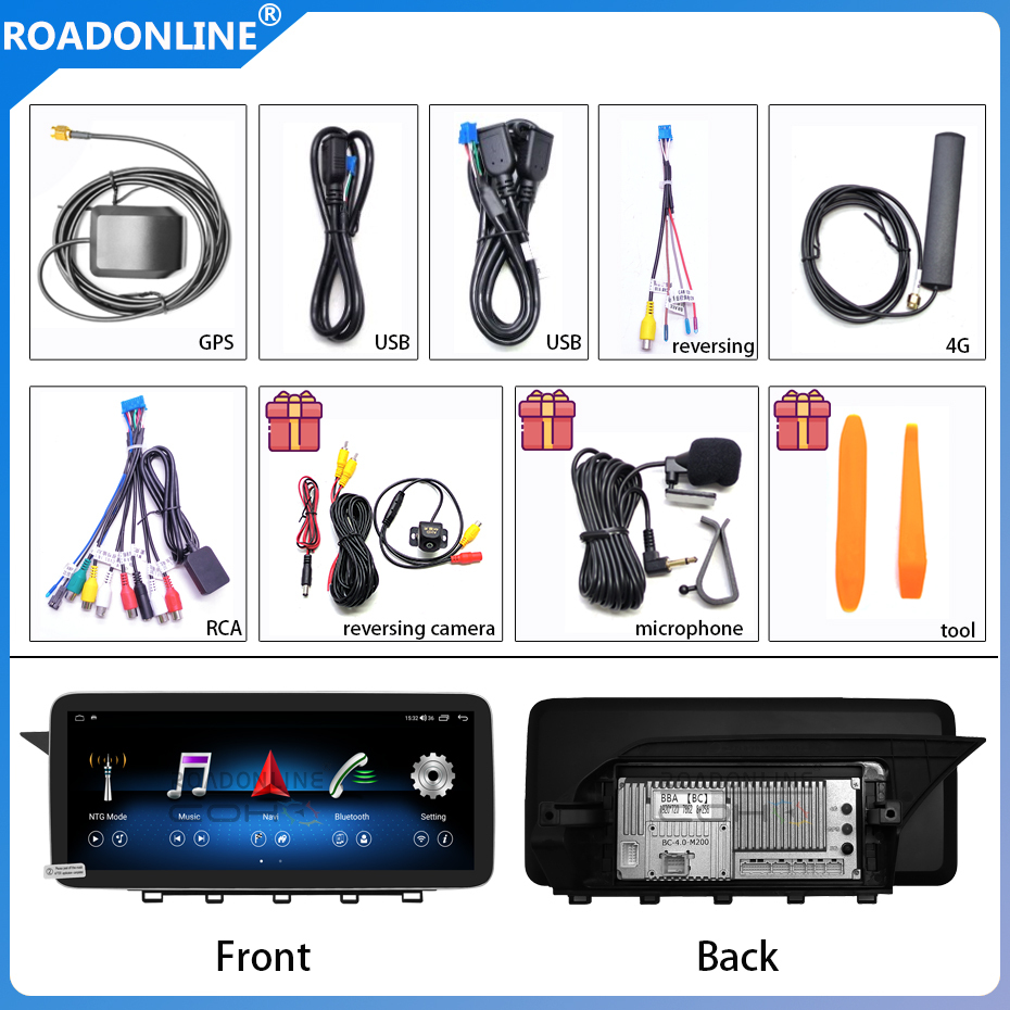 For Mercedes Benz GLK 2013-2015 1920*720 Resolution UIS 7862S Android 12 Octa-core 8+256gb Car Navigation CarPlay Car Radio with screen Multimedia player