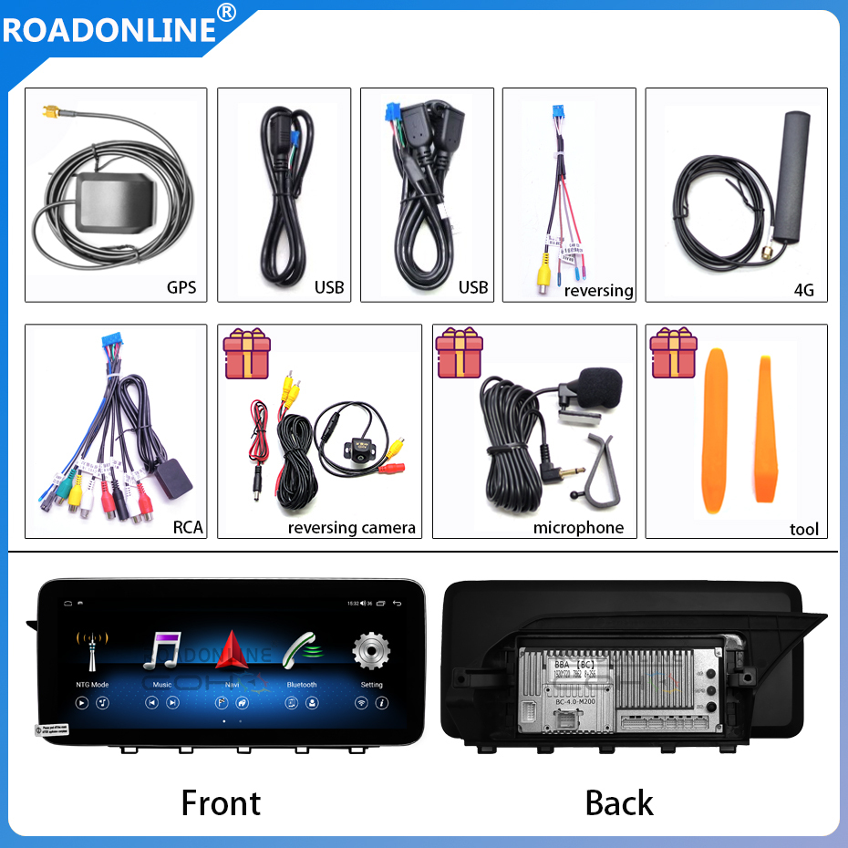 For Mercedes Benz GLK 2010-2012 1920*720 Resolution UIS 7862S Android 12 Octa-core 8+256gb Car Navigation CarPlay Car Radio with screen Multimedia player