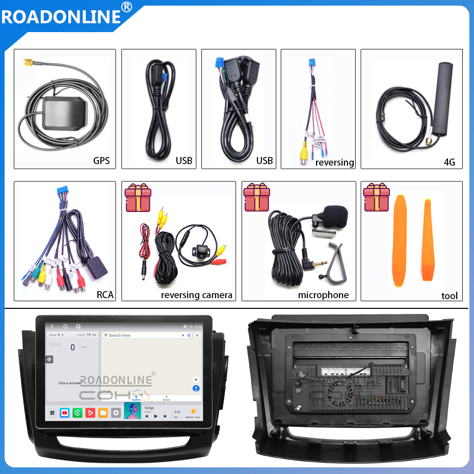 For DongFeng DF6 rich 6 2019-2021 2000*1200 Resolution UIS 7862S Android 12 Octa-core 8+256gb Car Navigation CarPlay Car Radio with screen Multimedia player