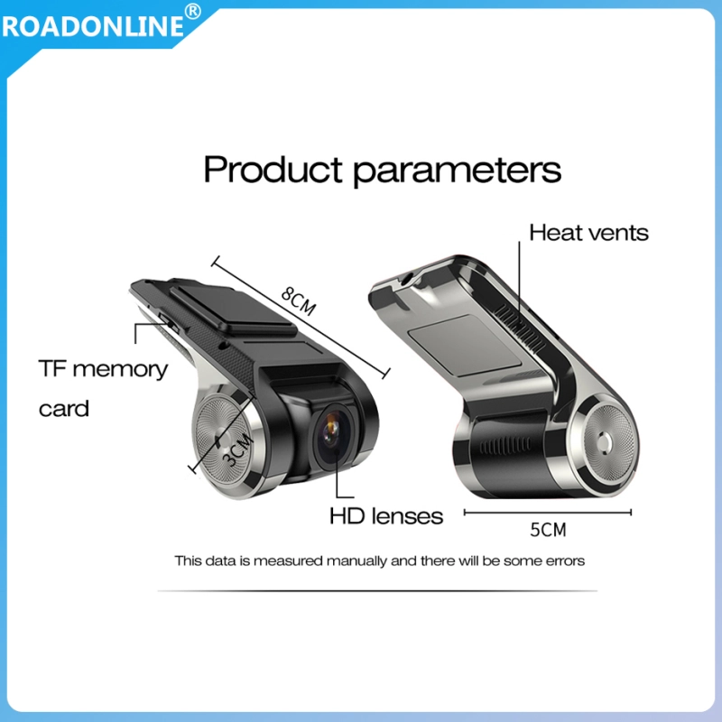 Car DVR Registrator Dash Camera Digital Video Recorder Camcorder 1080P Night Vision Hidden Type