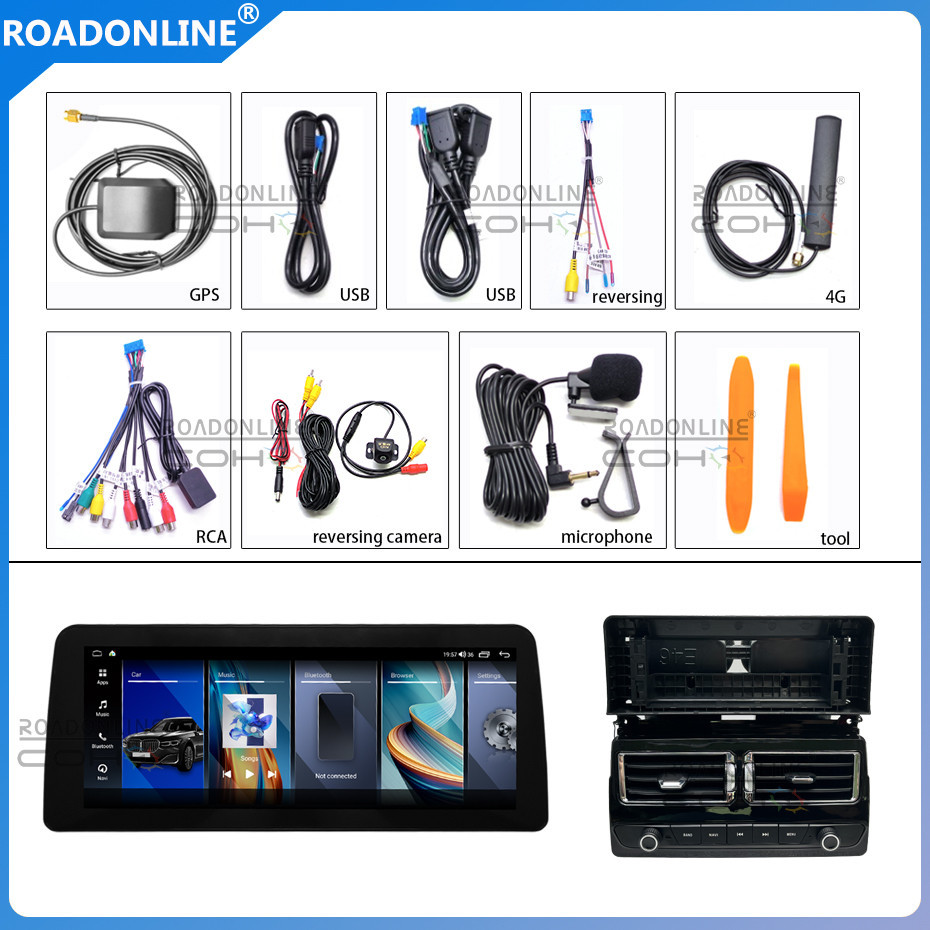 Android audio For BMW 3 Series (E46) E46 1998-2004 Car radio Multimedia Player 12.3''screen Android 12 1920*720 Octa Core 8+256G Andriod system UIS 7862S