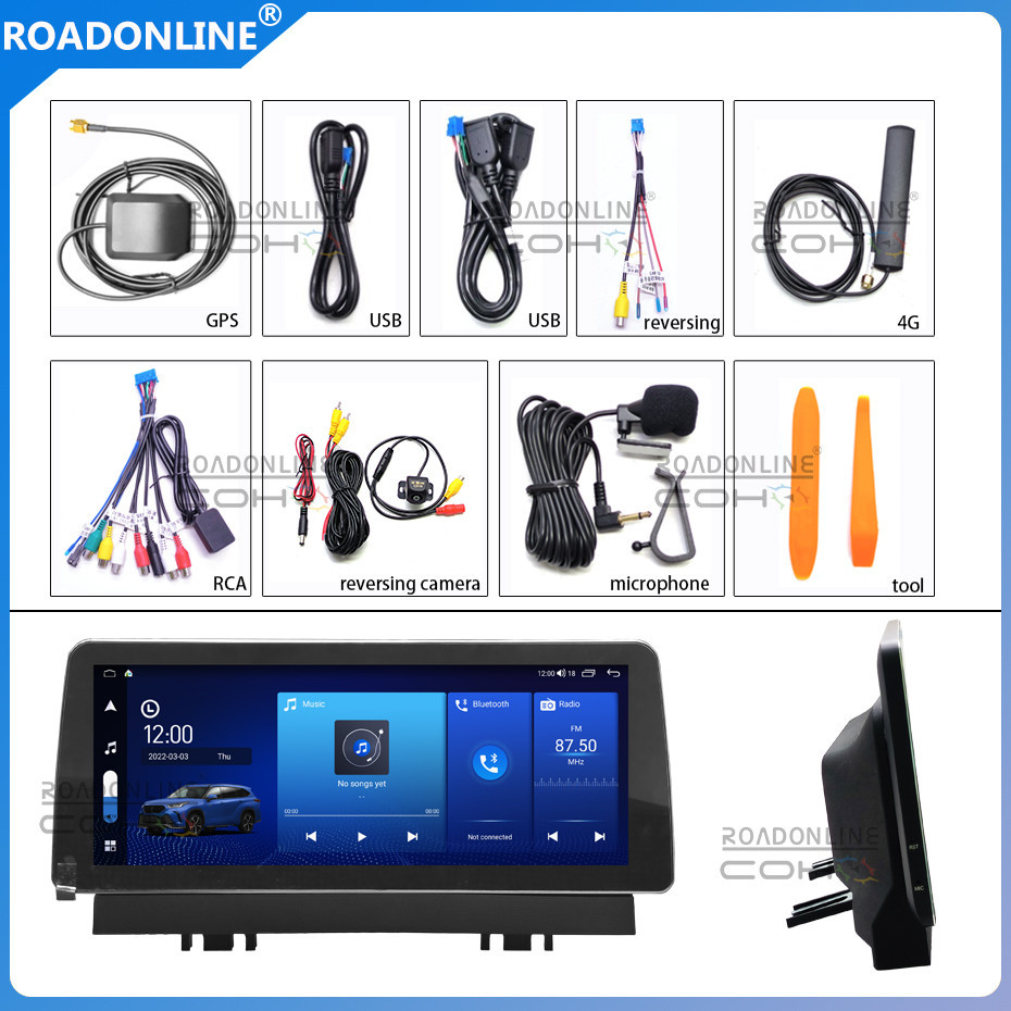 Android audio For Changan Hunter F70 2019-2021 Car radio Multimedia Player 12.3''screen Android 12 1920*720 Octa Core 8+256G Andriod system UIS 7862S