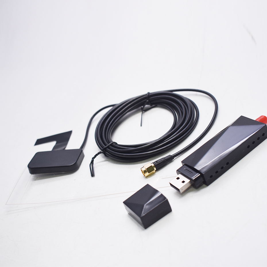 Car DAB+ Antenna with USB Adapter Receiver for Android Car Stereo Player supports DAB band III 174.0MHz-239.0MHz