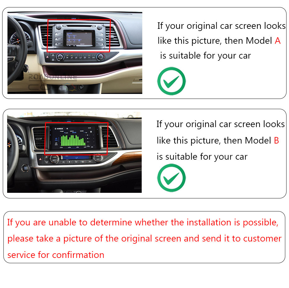 Android audio For Toyota Highlander 2015-2021 Car radio Multimedia Player 10 Inch screen Android 13 1280*720 Octa Core 8+256G Andriod system UIS 7862S