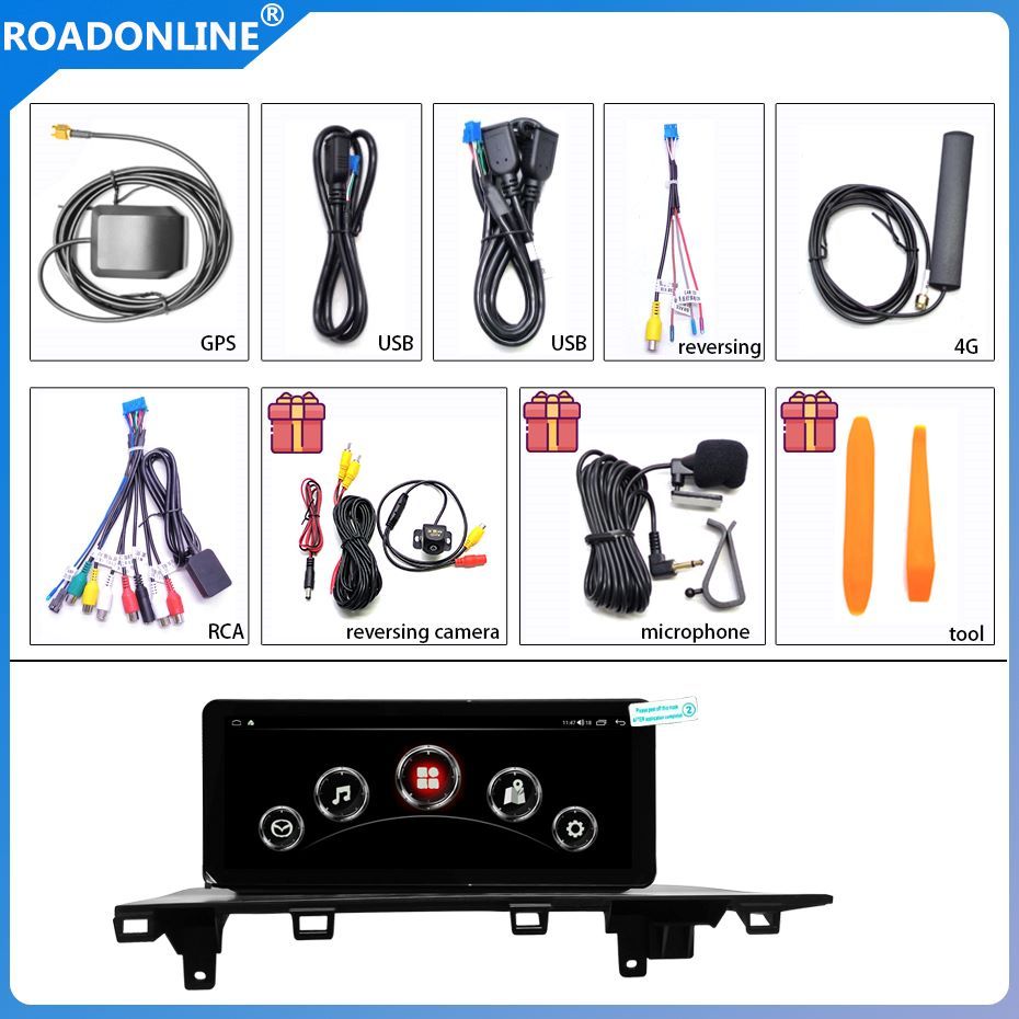Android audio For  MAZDA CX-60 CX90 2024-2025 Car radio Multimedia Player 12.3''screen Android 14 2400*896 Octa Core 8+256G Andriod system UIS 7862S