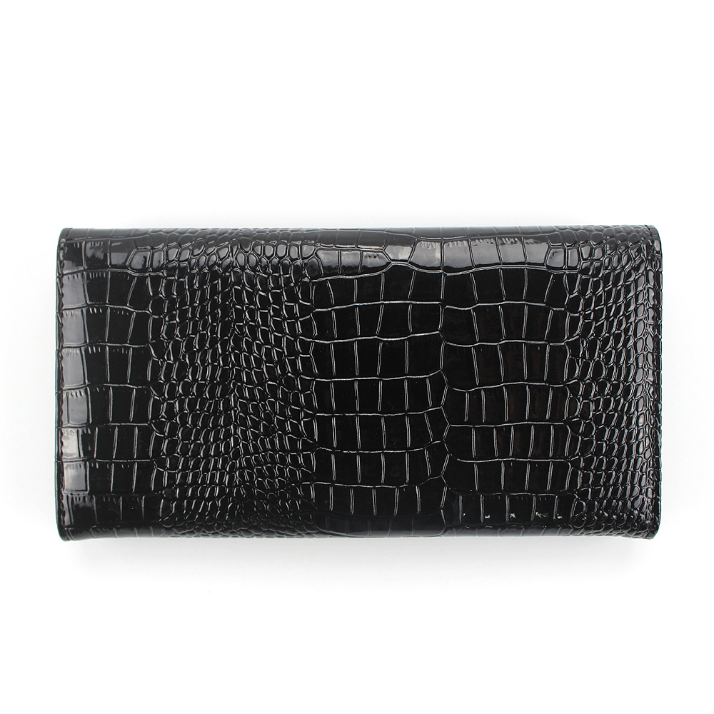 Custom Sublimation Blank Long Lady Crocodile Grain Hand Wallet