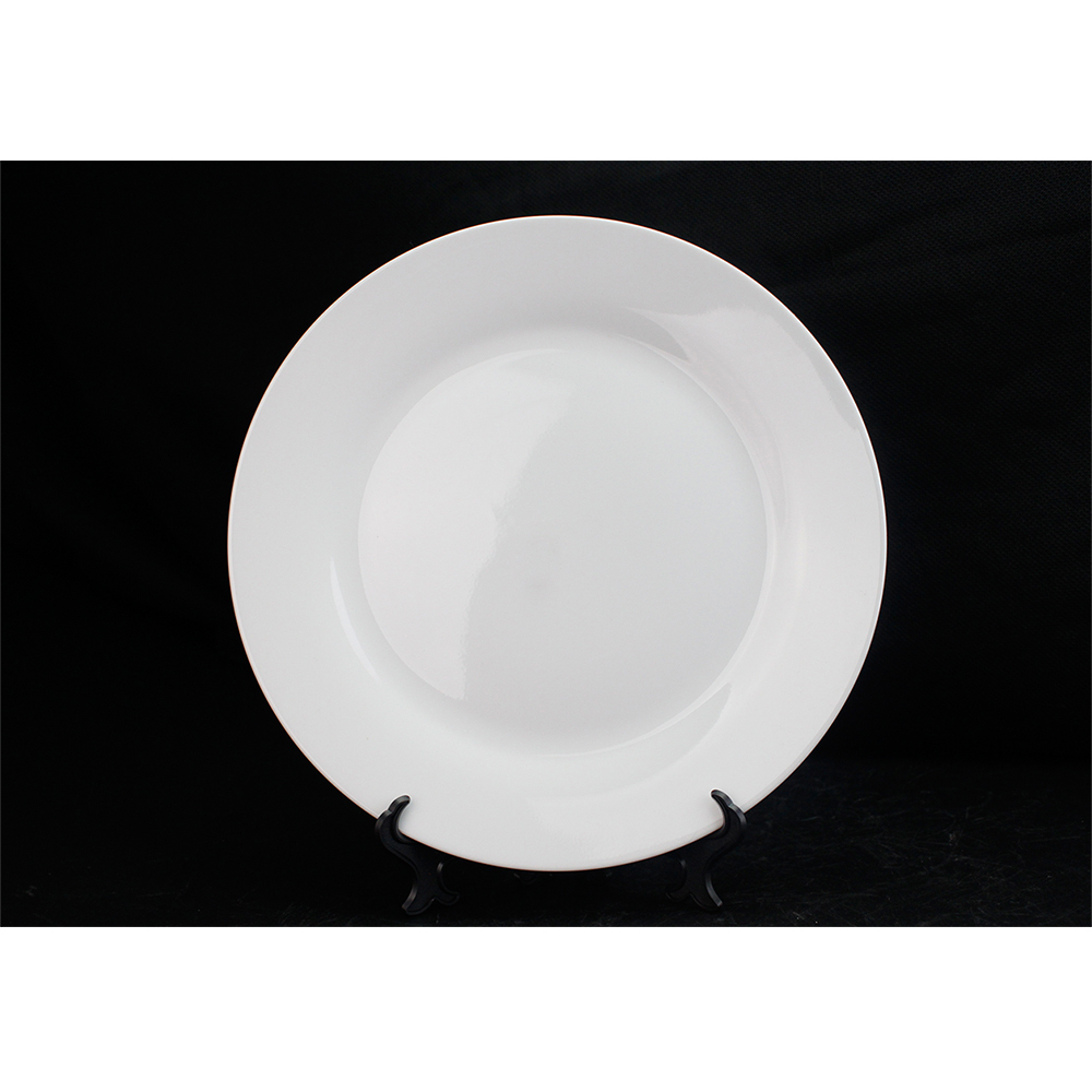 10" sublimation blank ceramic plate tray and dishes plates for dinner food
