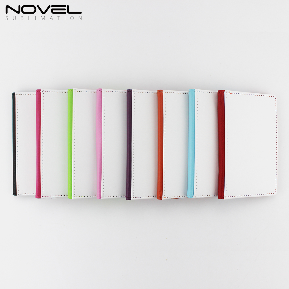 Custom Printing Sublimation Blank PU Leather Passport Cover