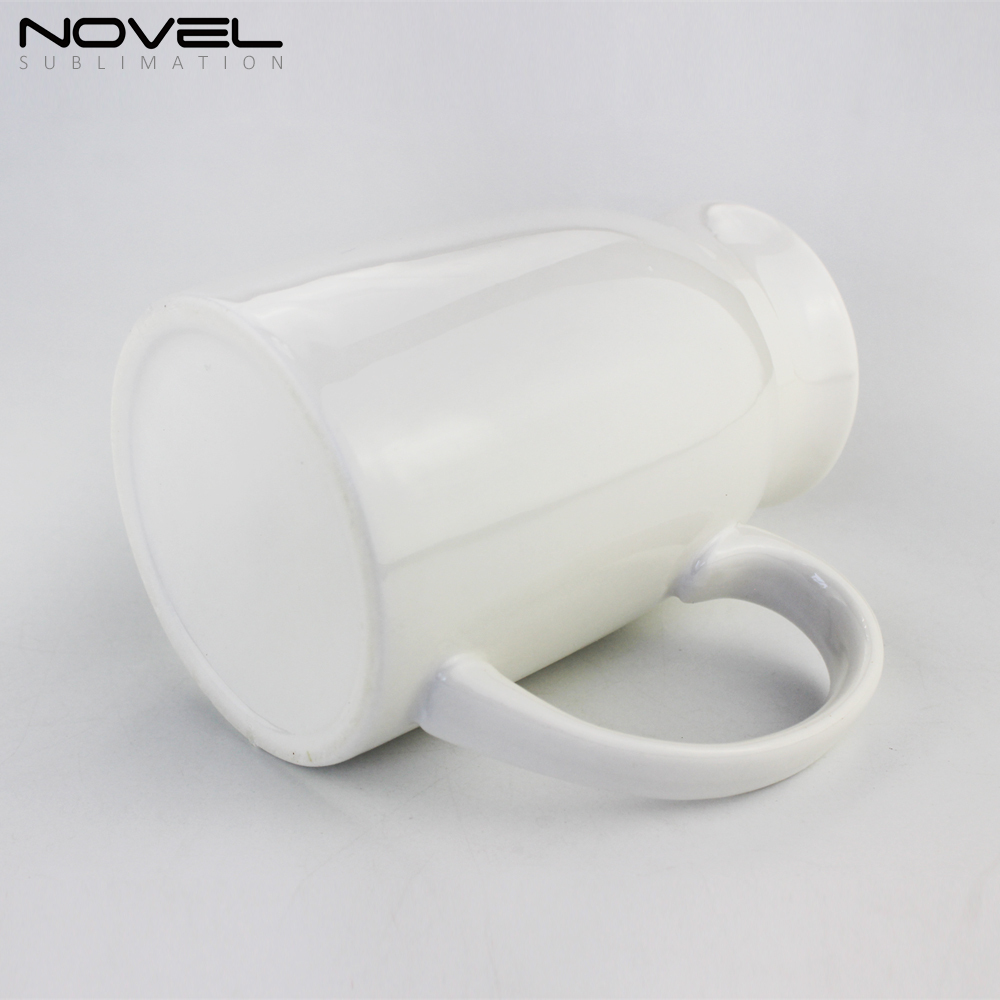 Personality Sublimation Blank Print New Milk Ceramic Mug 450ml