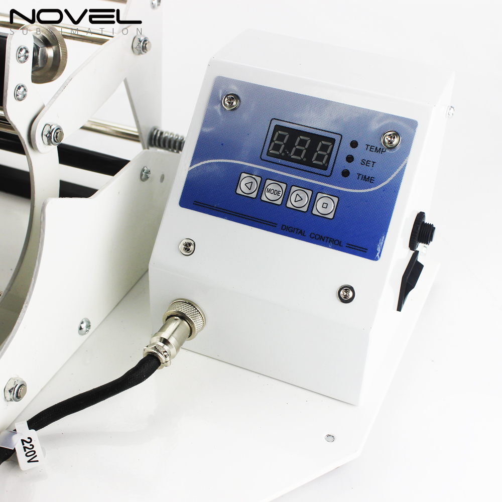 6 in1 Combo Mug Heat Press Durable Horizontal 1.5oz / 3oz / 9oz / 11oz /12oz /17oz Combo Mug Press Printing Sublimation Machine