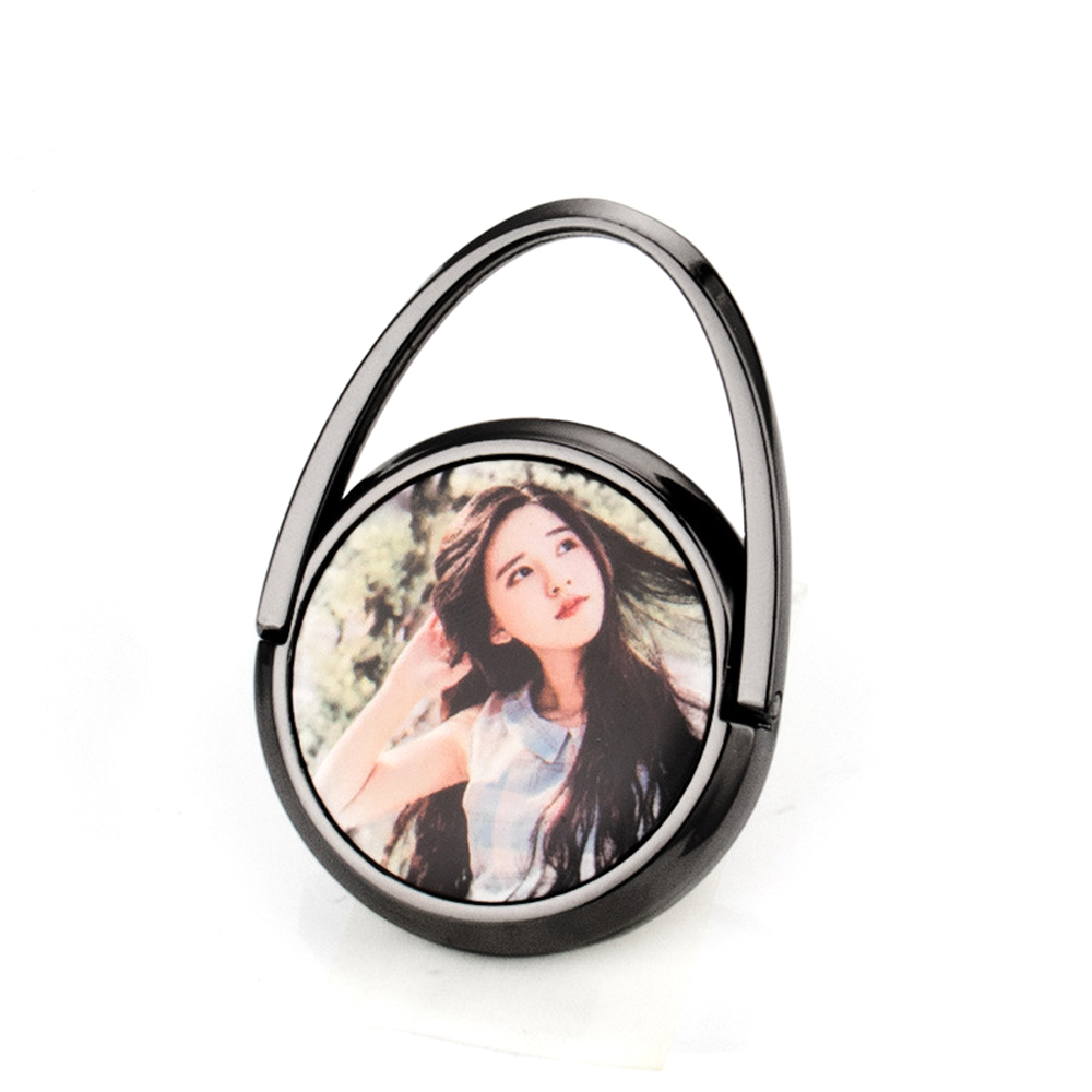 DIY Blank Sublimation Electroplated Ring Holder for Mobile Phone