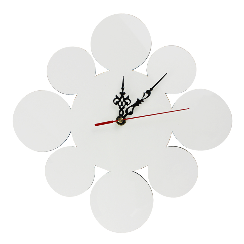 Newly Arrival Personalized Design DIY Blank Sublimation MDF Wall Clock