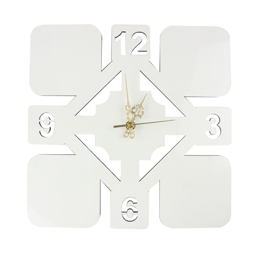 Newly Arrival Personalized Design DIY Blank Sublimation MDF Wall Clock