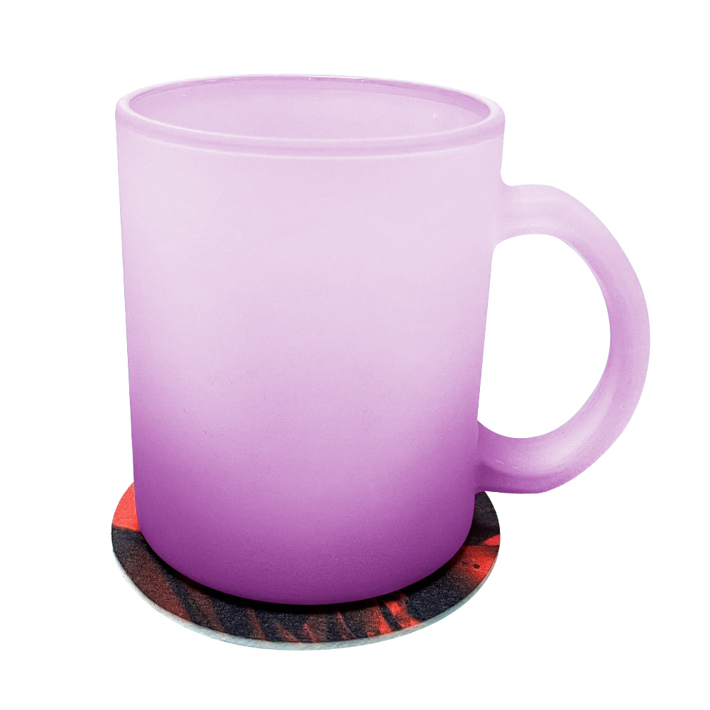 Sublimation Blank Felt Coaster With Round and Rectangle Shape