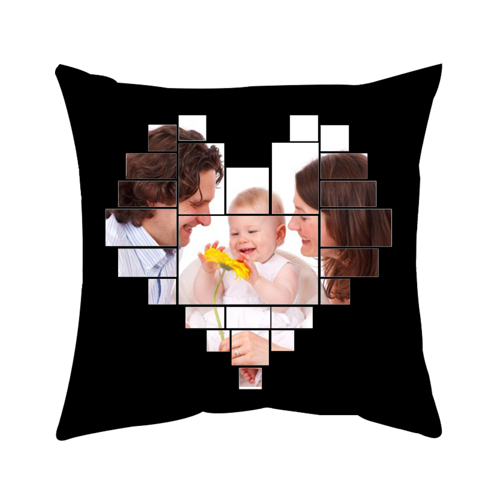 Popular Blank Heat Transfer Grid Pillow Cover Sublimation Pillow Cover