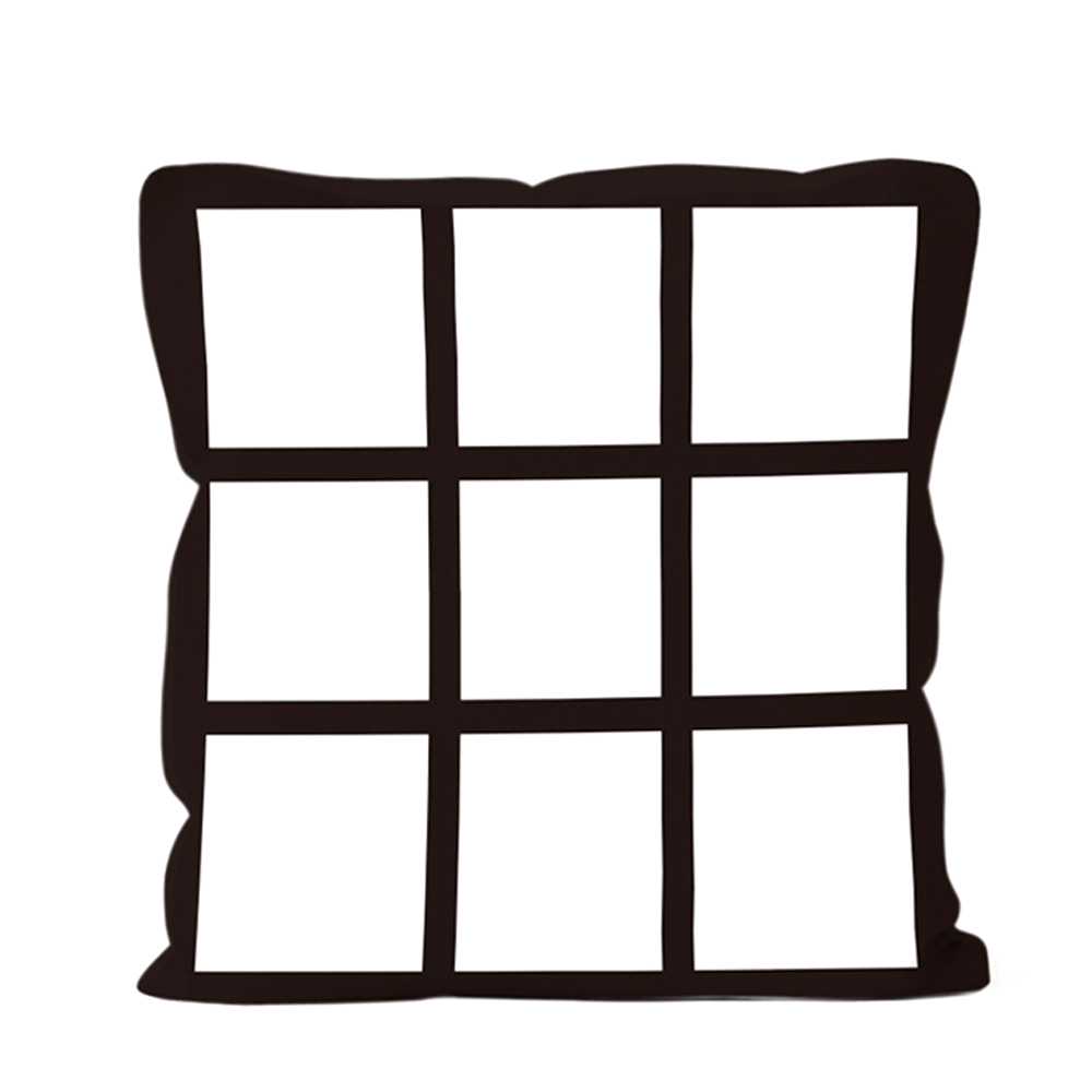Popular Blank Heat Transfer Grid Pillow Cover Sublimation Pillow Cover