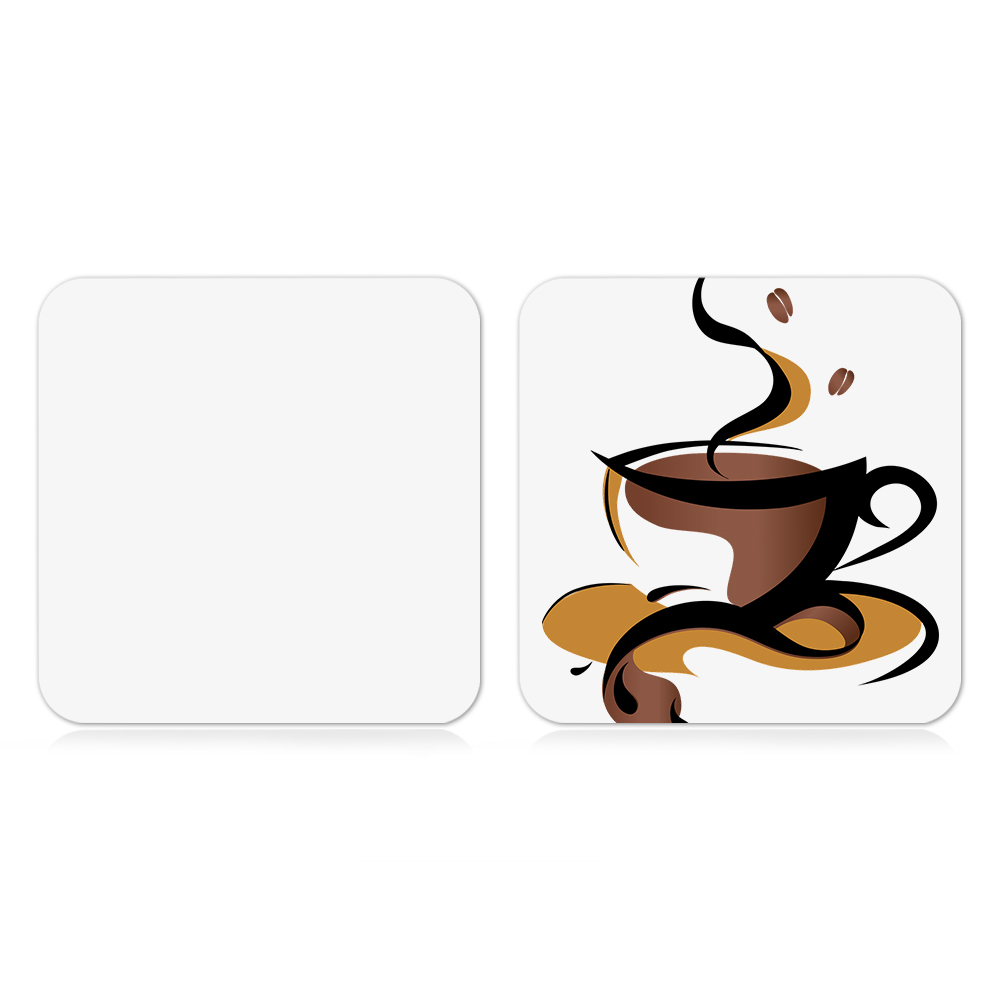 Custom Design Blank Sublimation Round / Suqare MDF Coaster DIY Heat Transfer Coaster