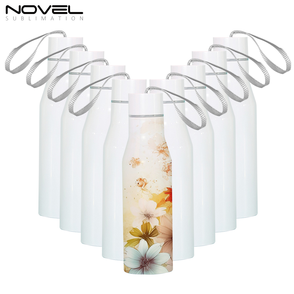 Customzied Blank Sublimation 500ML Thermos Flask With Rope With Individual White Box