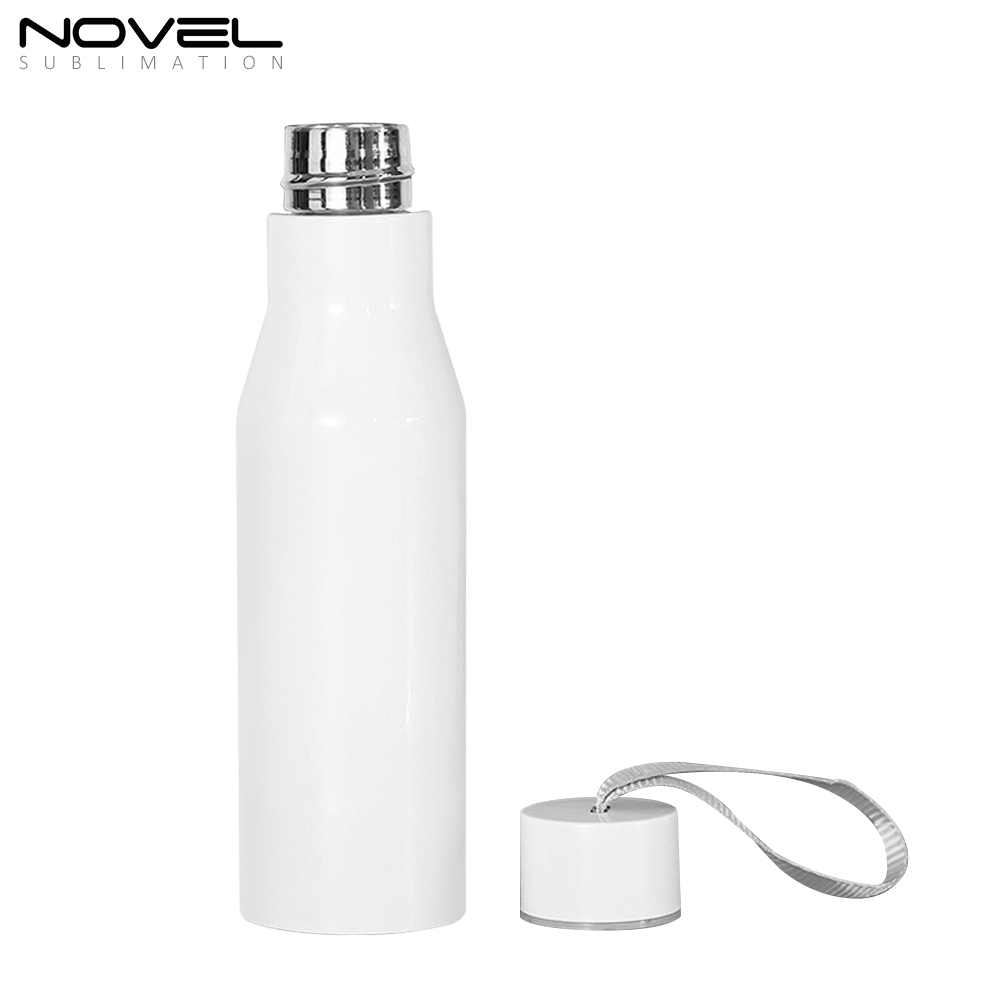 Customzied Blank Sublimation 500ML Thermos Flask With Rope With Individual White Box