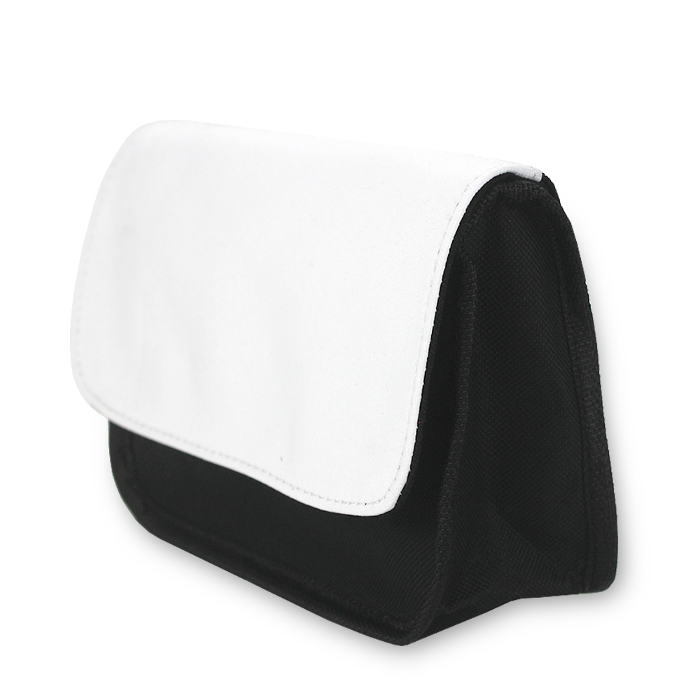 Factory Provide Blank Sublimation Canvas Cosmetic Bag Personality Pencil Bag For Students
