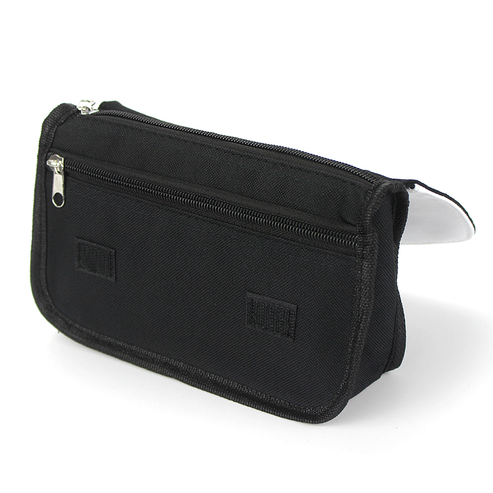 Factory Provide Blank Sublimation Canvas Cosmetic Bag Personality Pencil Bag For Students