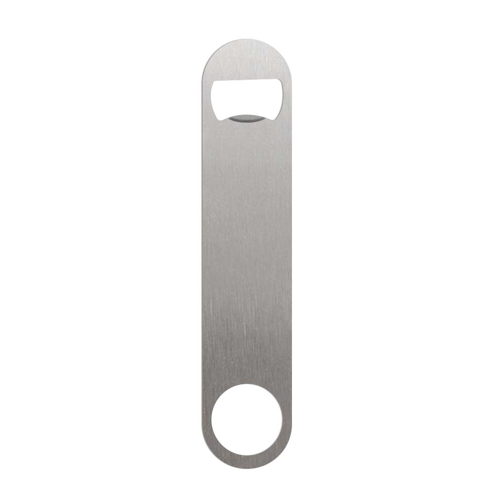 Sublimation Bottle Opener Blanks Metal Stainless Steel Beer Opener for Christmas Wedding Party Gifts Bar Kitchen Restaurant With Double Sides Printing Silver and White Color Avaliable
