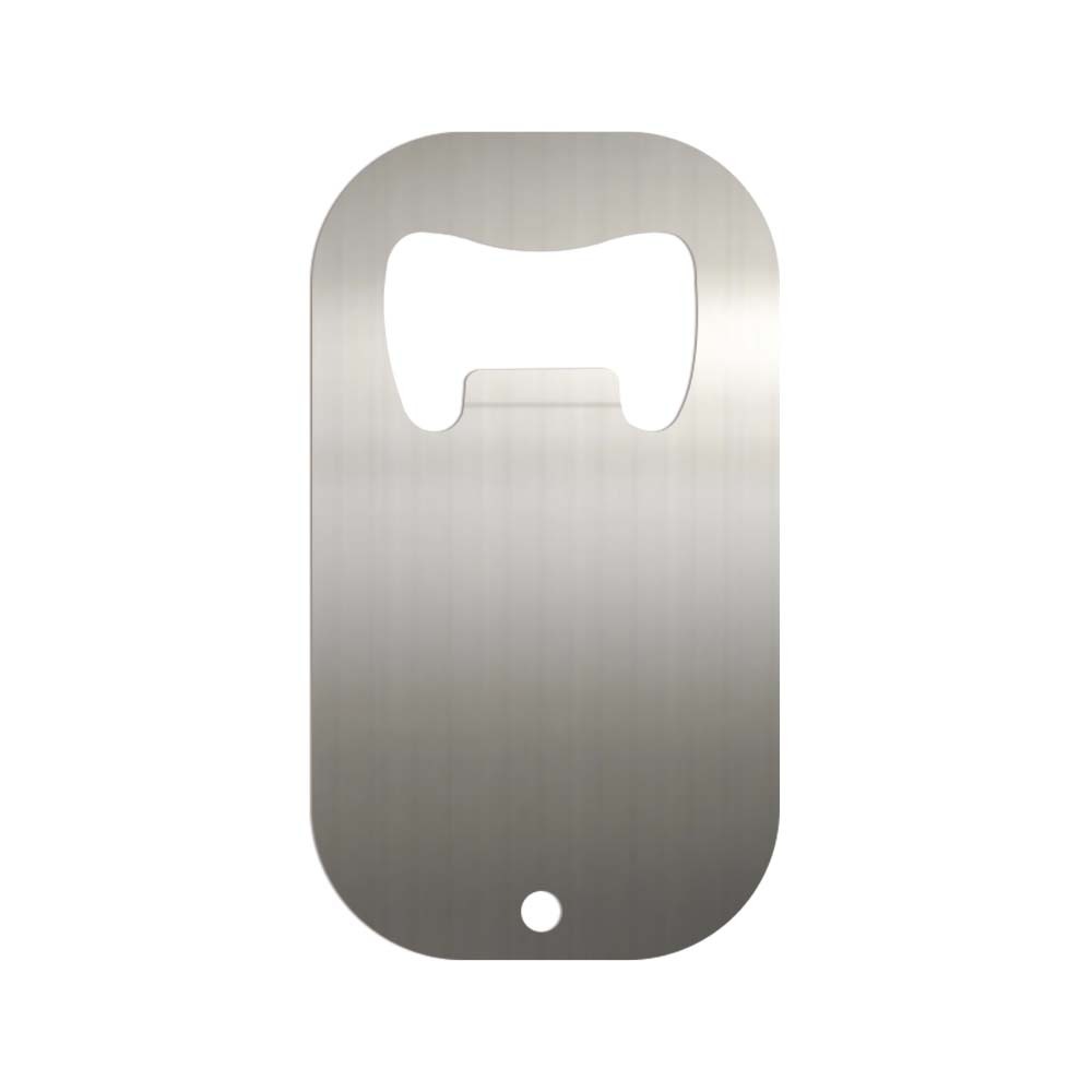 Sublimation Bottle Opener Blanks Metal Stainless Steel Beer Opener for Christmas Wedding Party Gifts Bar Kitchen Restaurant With Double Sides Printing Silver and White Color Avaliable