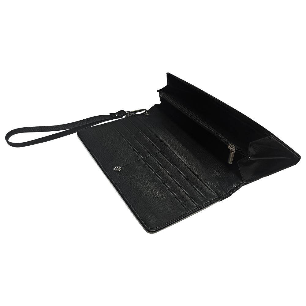 Sublimation Heat Transfer Wallet Blank Large Capacity Secure Buckle Leather Women Wallet Small Wallet/Tri-Fold Wallet/Long Wallet for Lady
